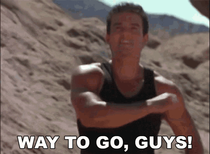 Way To Go Guys GIF