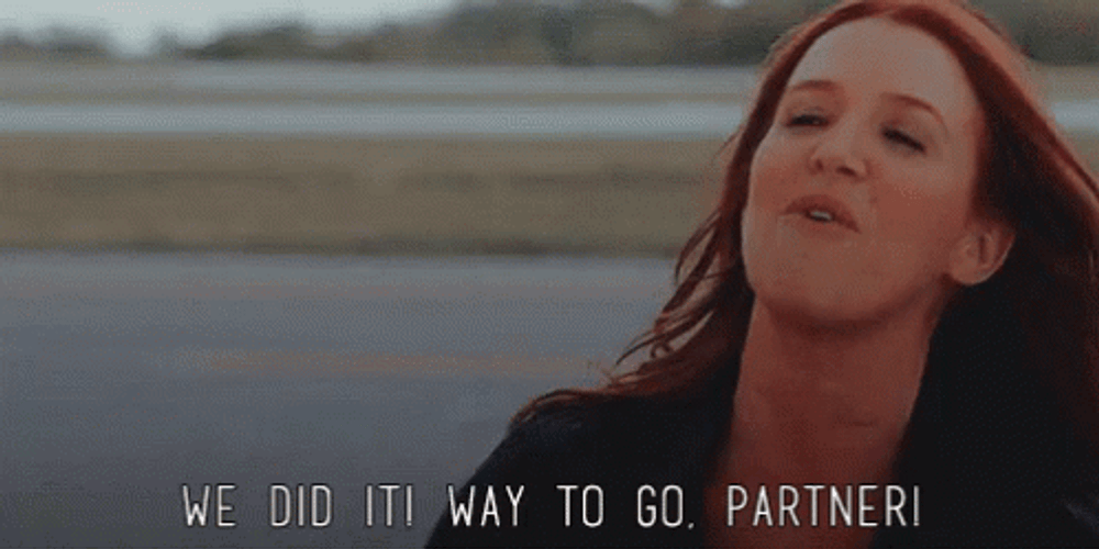Way To Go Partner GIF
