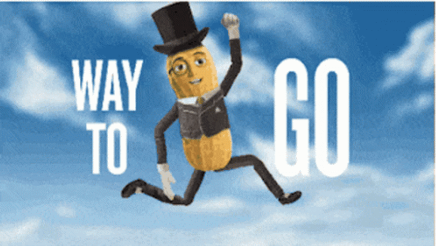Way To Go Peanut GIF