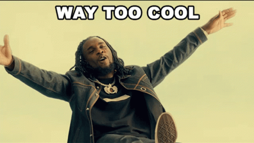 Way Too Cool Burna Boy GIF