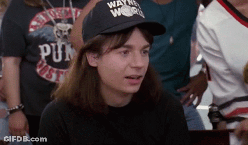 Wayne Campbell Mike Myers Waynes World GIF