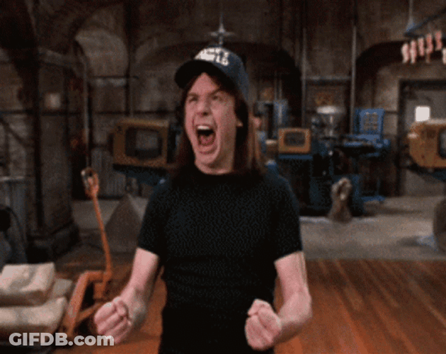 Wayne Campbell Naked Waynes World GIF