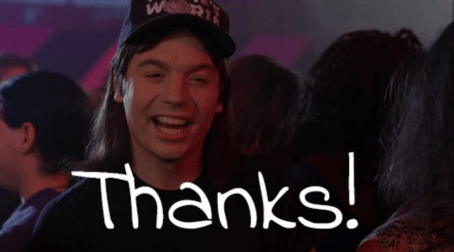 Wayne Campbell Thanks GIF