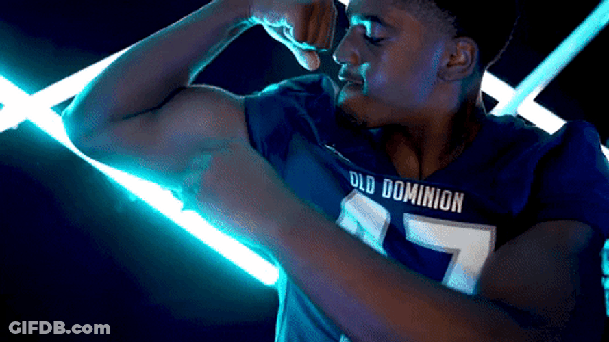 Wayne Matthews III Old Dominion Linebacker GIF
