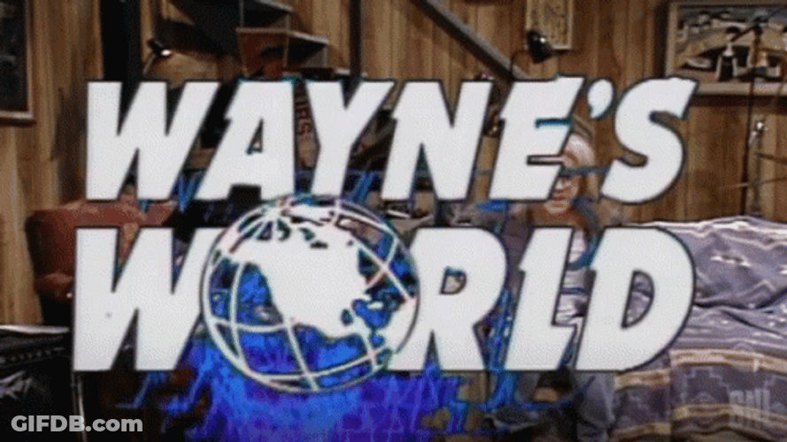 Waynes World Movie Trailer Commercial GIF