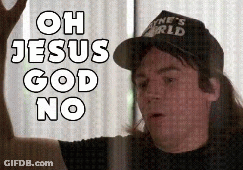 Waynes World No GIF