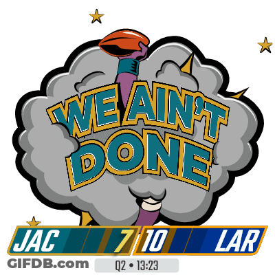 We Ain T Done With Jac And Lar Logo GIF