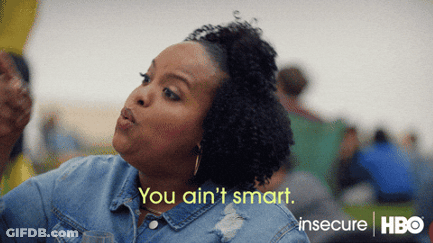We Aint Found Issa Rae Smart Genius GIF