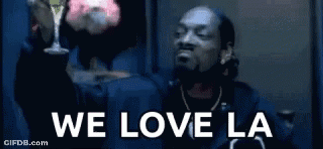 We And I Love LA GIF