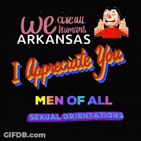 We Are All Humans Arkansas Sign GIF