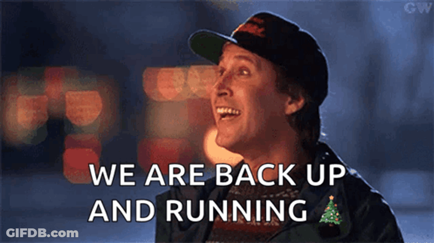 We Are Back And Running It Up GIF