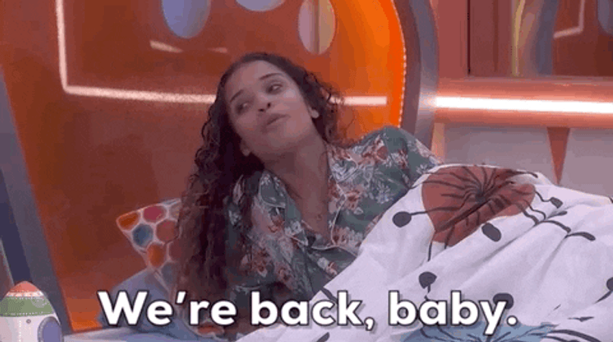 We Are Back Baby Big Brother Contestant GIF
