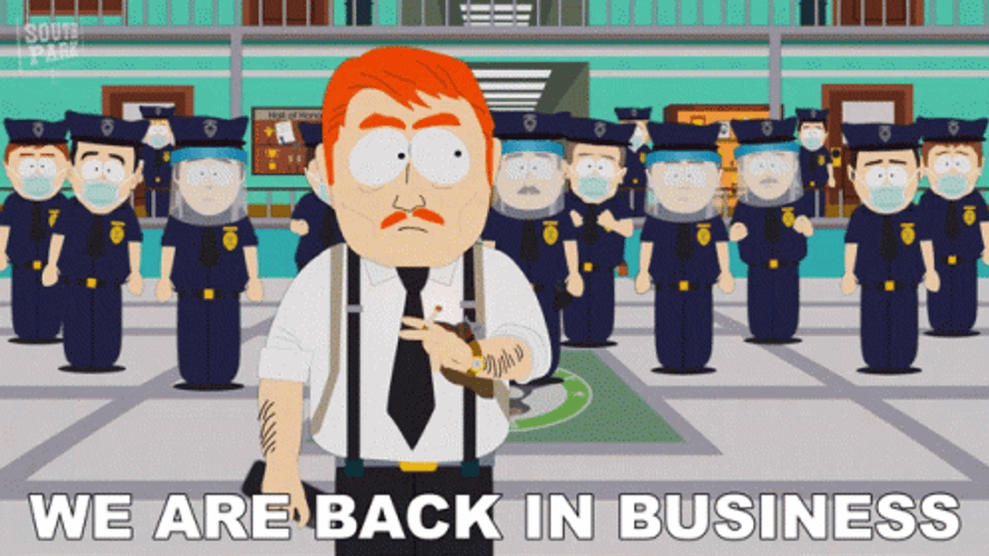 We Are Back South Park Harrison Yates GIF