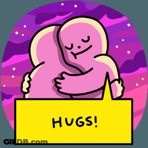 We Are Besties I'll Give You Hug GIF