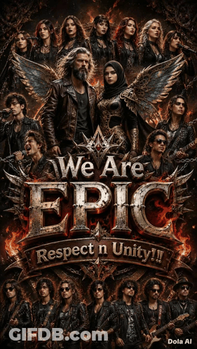 We Are Epic Poster GIF