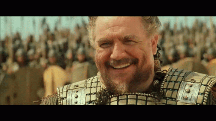 We Are Laughing Brendan Gleeson GIF