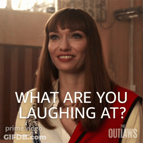 We Are Laughing Eleanor Tomlinson GIF