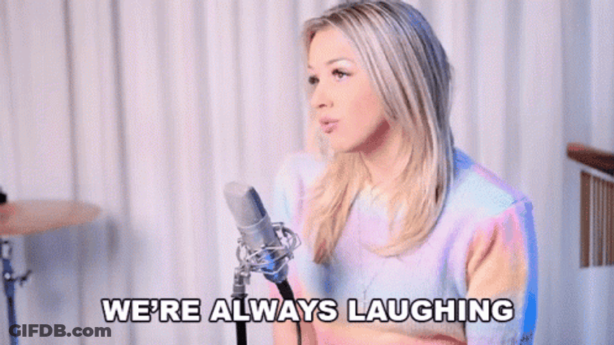 We Are Laughing Emma Heesters GIF