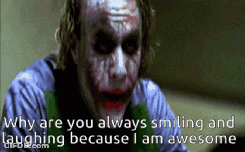 We Are Laughing Joker GIF