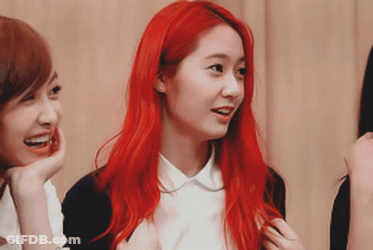 We Are Laughing Krystal Jung GIF