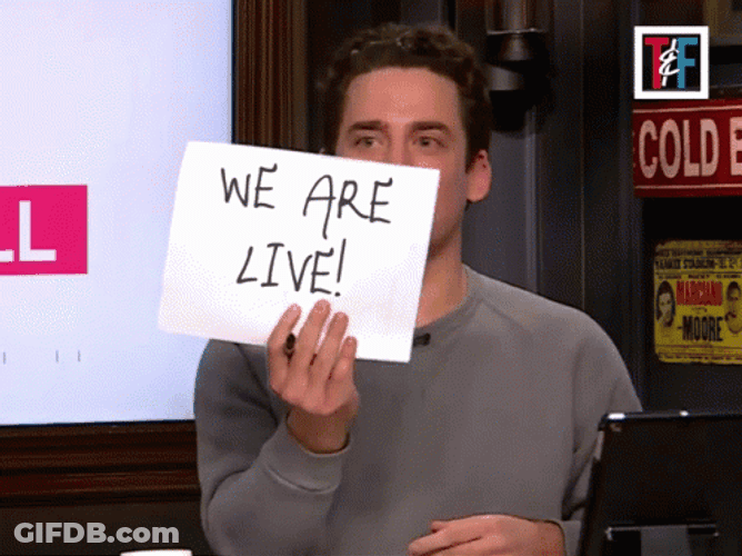 We Are Live Jesse Rubinoff GIF