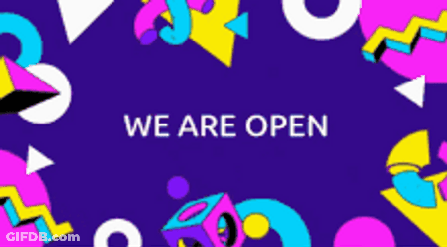 We Are Open Animation GIF