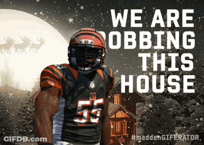 We Are Robbing This House Madden Character GIF