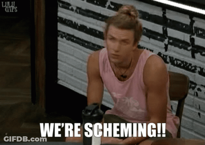 We Are Scheming Man GIF