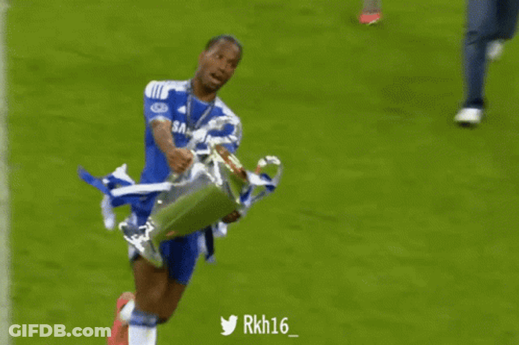 We Are The Champions Didier Drogba GIF