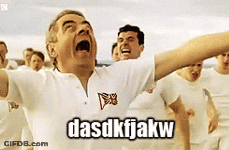 We Are The Champions Funny Mr Bean GIF