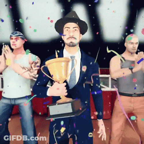 We Are The Champions Mafia City GIF