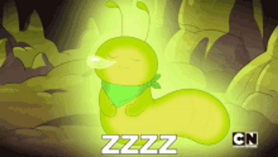 We Baby Bears Caterpillar Snoring GIF
