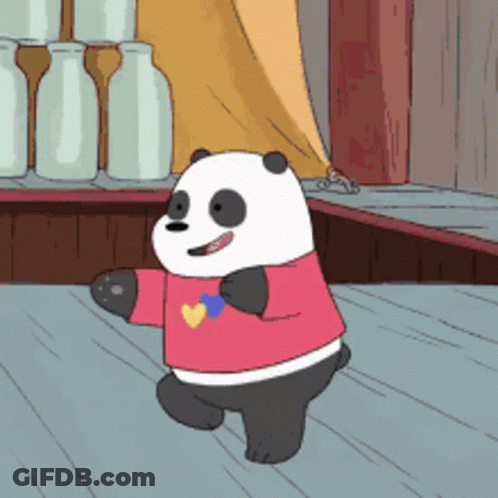 We Bare Bears Panda GIF