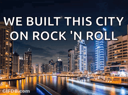 We Built This City Poster GIF