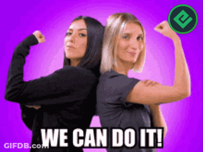 We Can Do It Job Sewers GIF