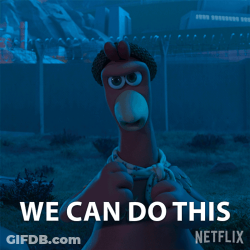 We Can Do This Ginger GIF