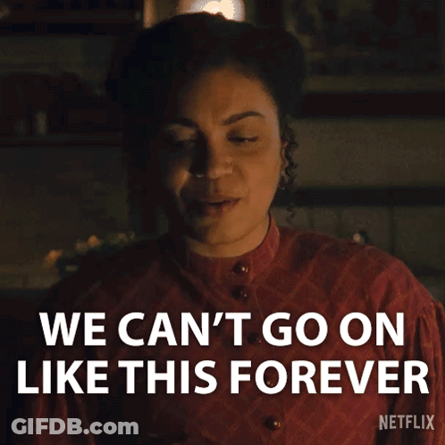 We Can'T Go On Like This Forever Emily Henderson GIF