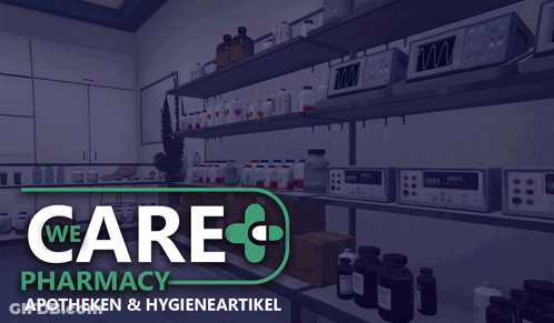We Care Pharmacy Laboratory Advertisement GIF