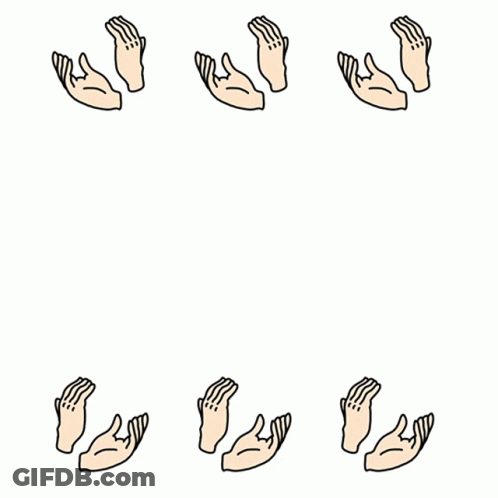 We Clap For Immigrant Workers Poster GIF