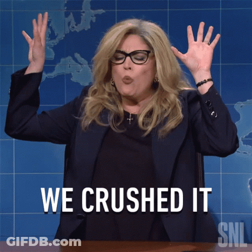 We Crushed It Marsha Blackburn GIF