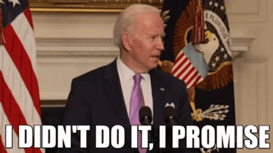 We Did It Joe Biden Speech Promise GIF