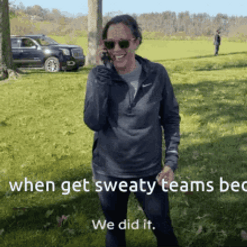 We Did It Joe Exhausted Sweaty Kamala Harris GIF