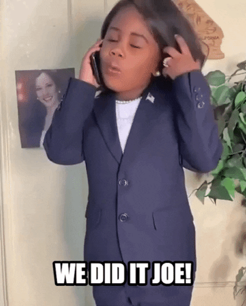 We Did It Joe Sassy Young Lady GIF