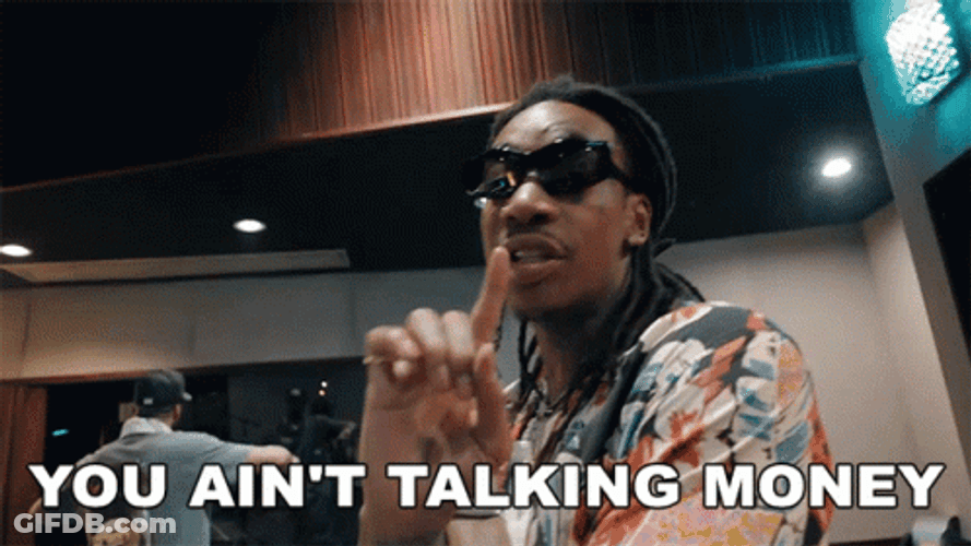 We Don't Talk About About Money Bruno GIF