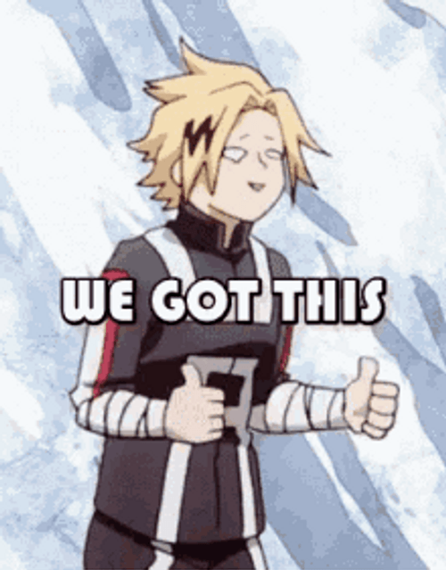 We Got This Denki Thumbs Up GIF