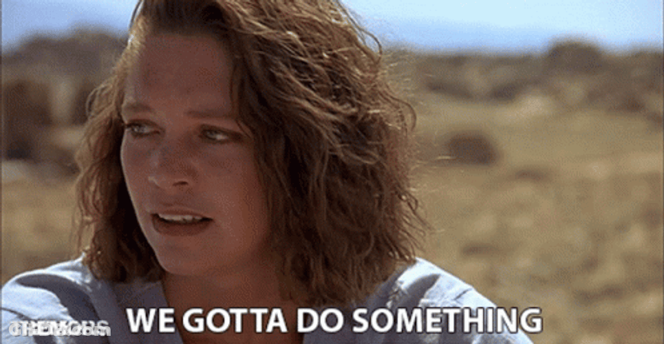 We Gotta Do Something Tremors GIF