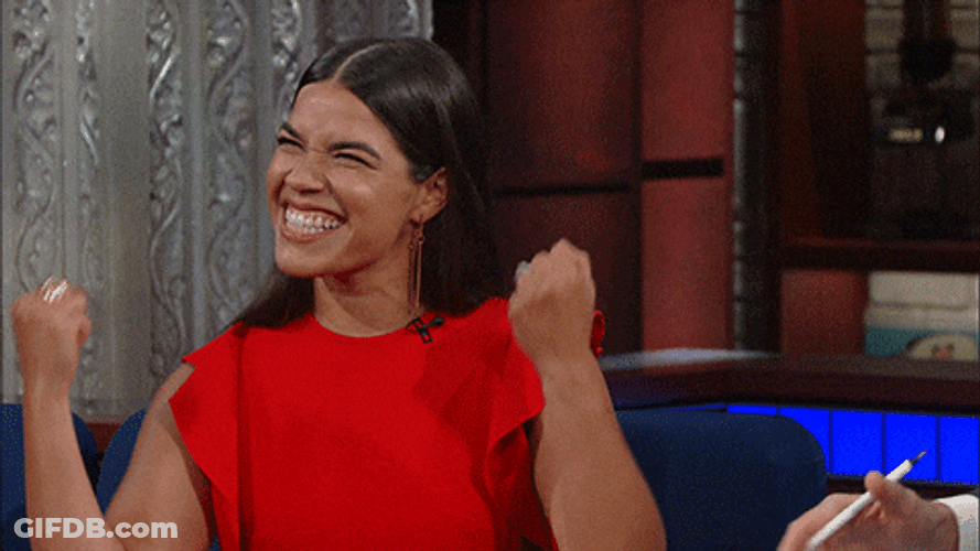 We Have Power America Ferrera Flexing Muscle GIF