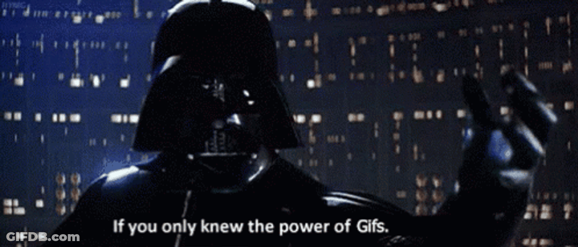 We Have Power Darth Vader Star Wars GIF