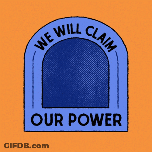 We Have Power Digital Graphics Design GIF