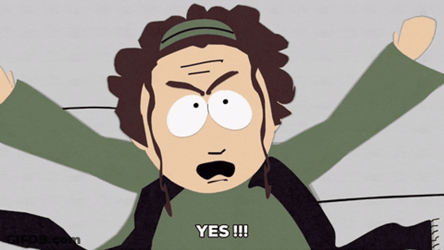 We Have Power Pastor Rejoicing South Park GIF